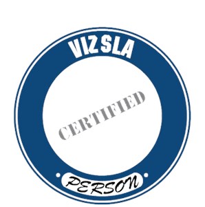 Vizsla T-Shirt - Certified Person