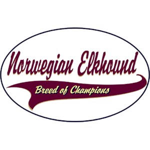 Norwegian Elkhound T-Shirt - Breed of Champions