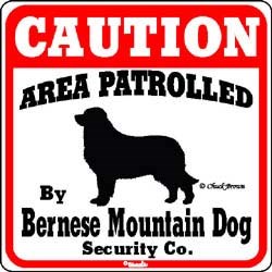 Bernese Mountain Dog Sign