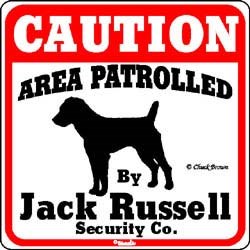 Jack Russell Terrier Sign