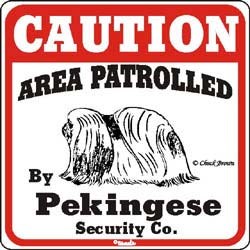 Pekingese Sign
