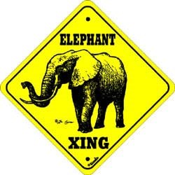 Elephant Sign