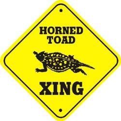Horned Toad Sign