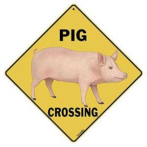 Pig Sign
