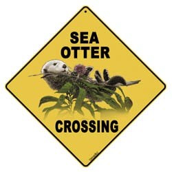 Sea Otter Sign