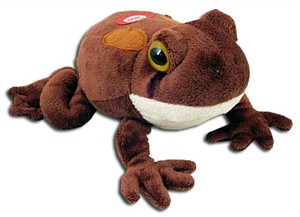 Blue Poison Dart Frog Plush