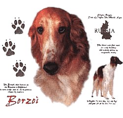 Borzoi T-Shirt - History Collection