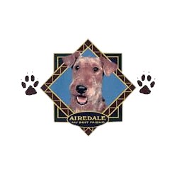 Airedale Terrier T-Shirt - Diamond Collection