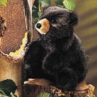 Black Bear Puppet