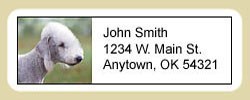 Bedlington Terrier Address Labels