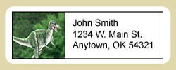 Dinosaur Address Labels