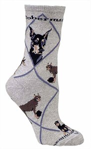 Doberman Pinscher Socks