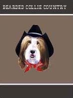 Bearded Collie Garden Flag