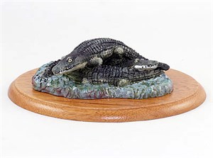 Alligator Figurine