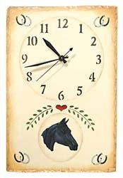 Black Horse Clock