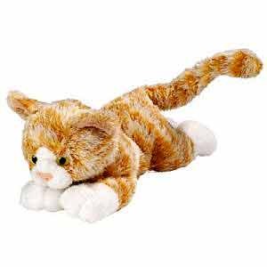 Ginger Tabby Cat Plush Animal