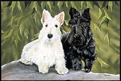 Scottish Terrier Floormat