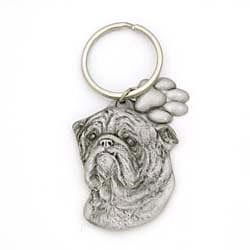 Bulldog Keychain