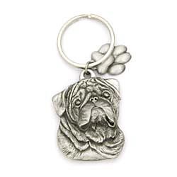 Pug Keychain