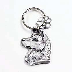 Siberian Husky Keychain