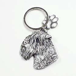Wheaten Terrier Keychain
