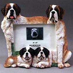 Saint Bernard Picture Frame