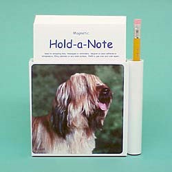 Briard Hold-a-Note