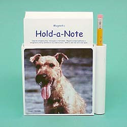 Irish Terrier Hold-a-Note