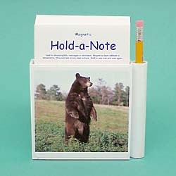 Brown Bear Hold-a-Note