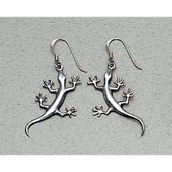 Gecko Earrings