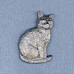 Cat Pin (Sitting)