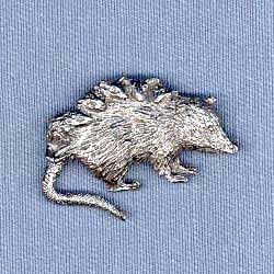 Opossum Pin
