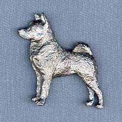 Norwegian Elkhound Pin