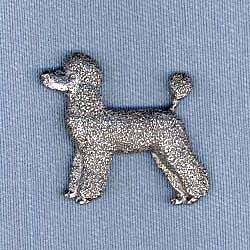 Poodle Pin
