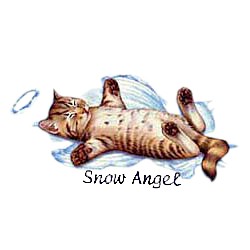 Cat T-Shirt - Snow Angel