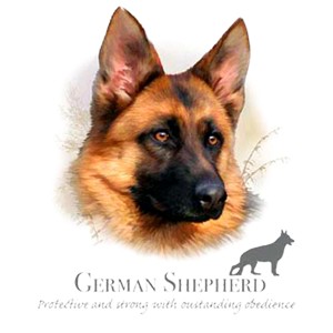 German Shepherd T-Shirt - Collage