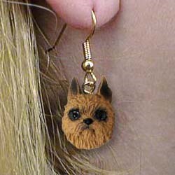 Brussels Griffon Earrings