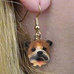 Bulldog Earrings