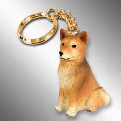 Finnish Spitz Keychain