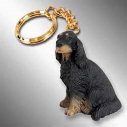 Gordon Setter Keychain