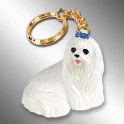 Maltese Keychain