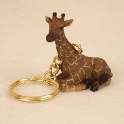 Giraffe Keychain