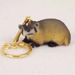 Badger Keychain