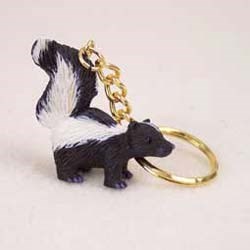 Skunk Keychain