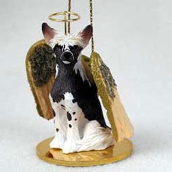 Chinese Crested Christmas Ornament