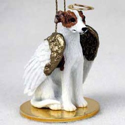 Whippet Christmas Ornament