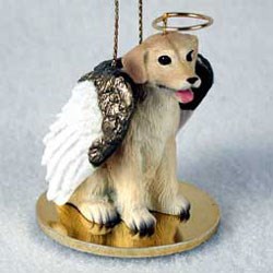 Yellow Lab Christmas Ornament