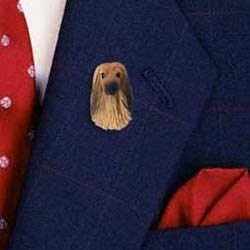 Afghan Hound Pin