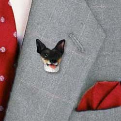 Rat Terrier Pin