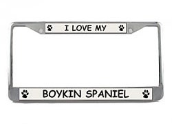 Boykin Spaniel License Plate Frame